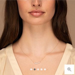 Mejuri original pearl bead necklace